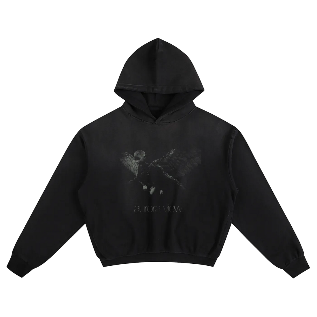 angel boxy hoodie