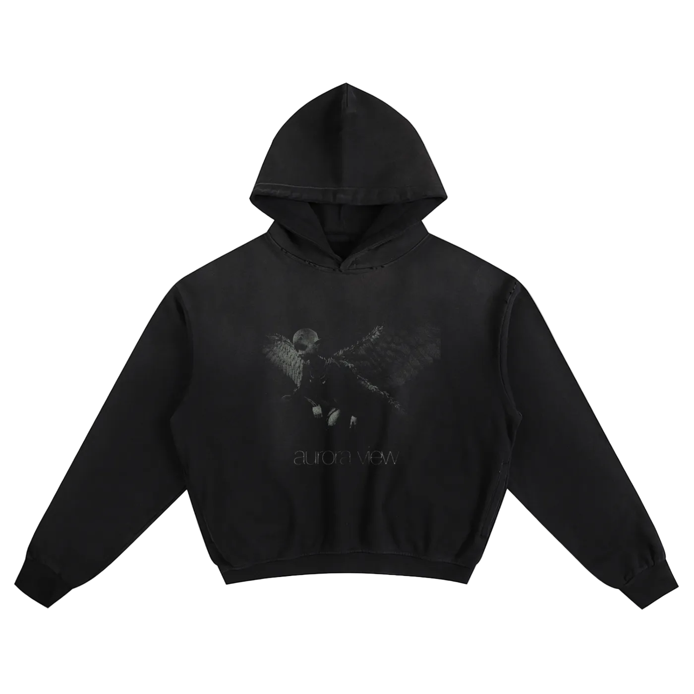 angel boxy hoodie