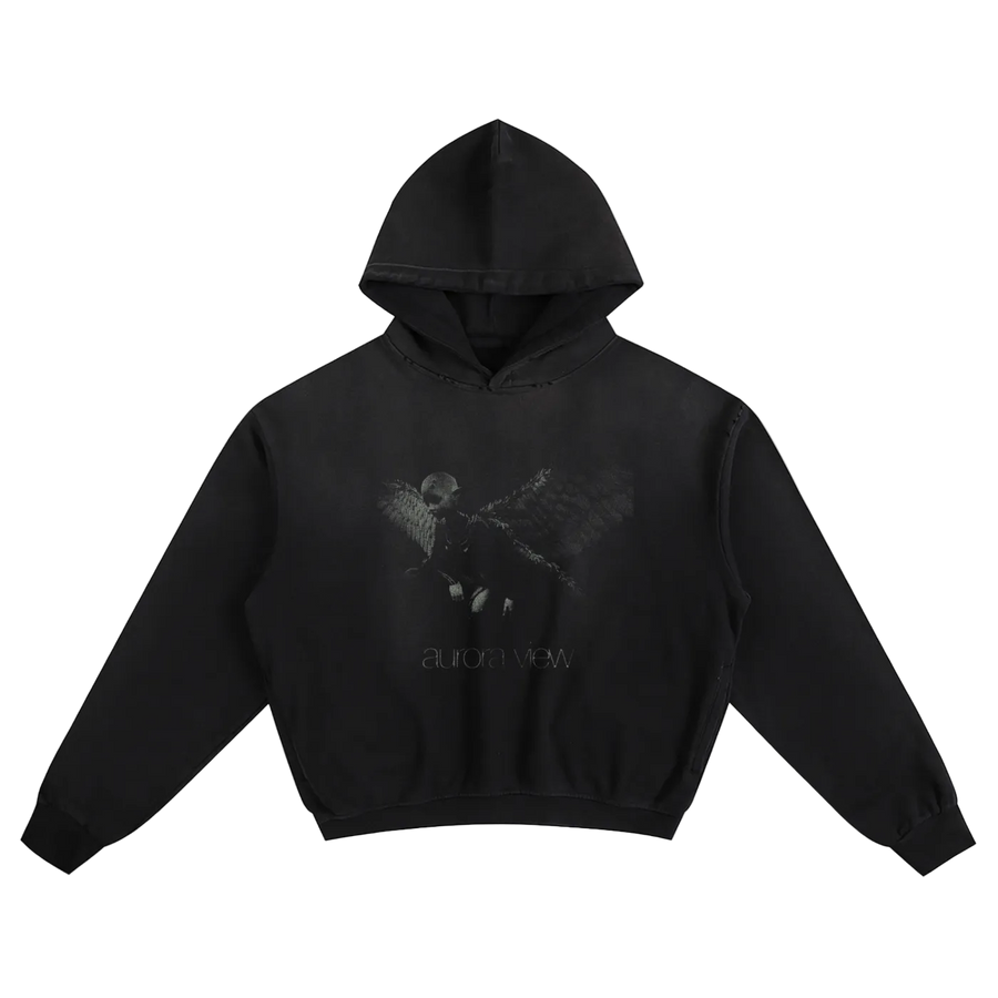 angel boxy hoodie
